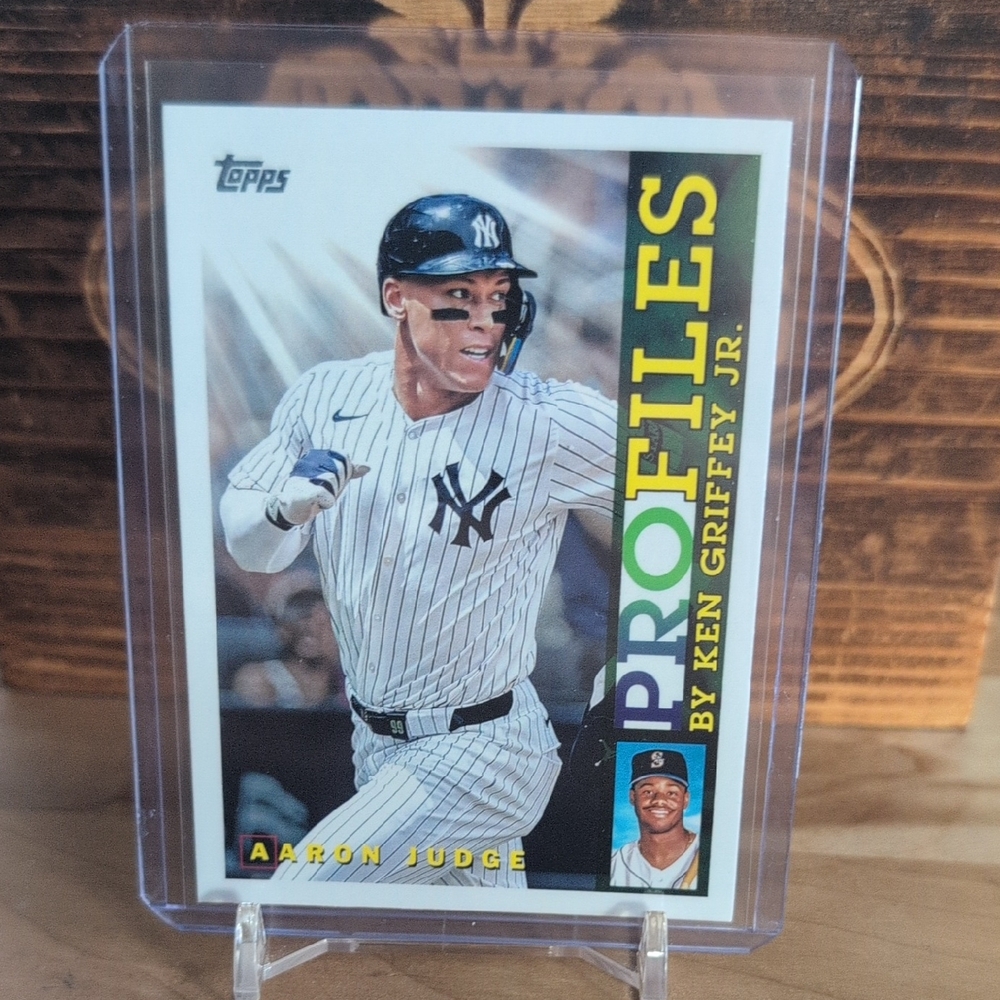 2026 Topps Aaron Judge Profiles Yankees MVP